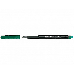 Faber-Castell Multimark S Permanent Marker - Extra Fijn - 0.4 mm - Groen