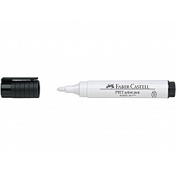 Faber-Castell Pitt Artist Pen - Breed - 101 Wit