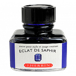 J. Herbin Fountain Pen Ink - 30 ml - Eclat de Saphir