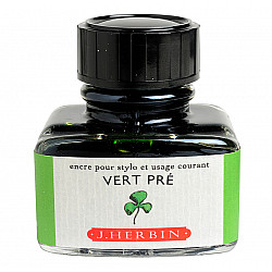 J. Herbin Inktpot - 30 ml - Gras Groen - Vert Pre