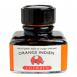 J. Herbin Fountain Pen Ink - 30 ml - Orange Indien