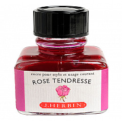 J. Herbin Fountain Pen Ink - 30 ml - Rose Tendresse
