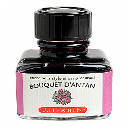 J. Herbin Inktpot - 30 ml - Boeket van Weleer - Bouquet d'Antan