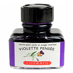 J. Herbin Fountain Pen Ink - 30 ml - Violette Pensee