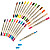 Kuretake ZIG Fabricolor Twin Textiel Marker - Dubbelzijdig - 24 Kleuren & Blender (Los per stuk)