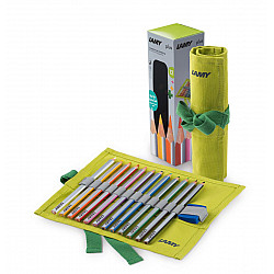LAMY plus Coloured Pencils - Set of 12 in Fabric Roll