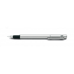 LAMY pur 47 Fountain Pen - Medium - Silver