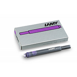 LAMY T 10 Fountain Pen Refill - Purple ( Set of 5)