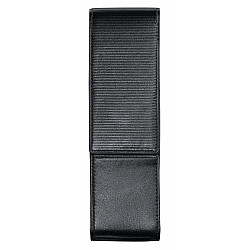 LAMY A 302 Leather Pen Case for 2 pens - Premium Edition - Black