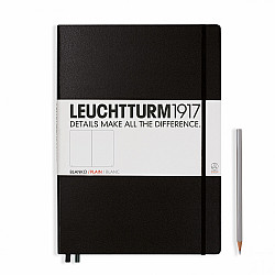 Leuchtturm1917 Master Classic Notebook - A4+ - Plain - Black