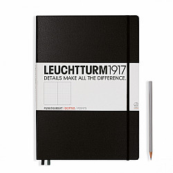 Leuchtturm1917 Master Classic Notebook - A4+ - Dotted - Black