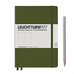Leuchtturm1917 Notebook - A5 - Dotted - Army