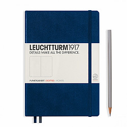 Leuchtturm1917 Notebook - A5 - Dotted - Navy Blue
