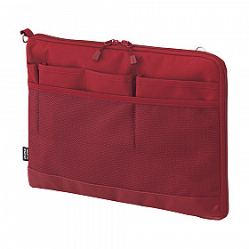 LIHIT LAB Smart Fit Bag in Bag - Horizontale Versie - A5 - Rood