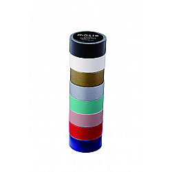Mark's Japan Maste Washi Masking Tape - Color Mix - Set of 8