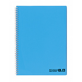 Maruman Sept Couleur Notebook - A4 - Gelinieerd - 80 pagina's - Lichtblauw (Japan)