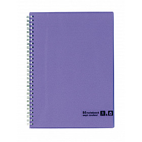 Maruman Sept Couleur Notebook - B5 - Gelinieerd - 80 pagina's - Violet (Japan)