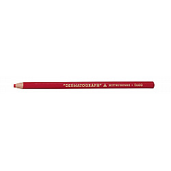 Mitsubishi Dermatograph 7600 Oil-Based Pencil - Red