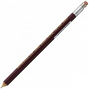 OHTO Sharp Pencil Vulpotlood met gum - 0.5 mm - Burgundy