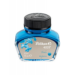 Pelikan 4001 Fountain Pen Ink- 30 ml - Brilliant Turquoise
