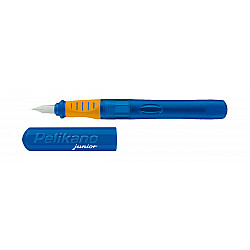 Pelikan Pelikano Junior Starter Fountain Pen - Righthanded - Medium - Blue