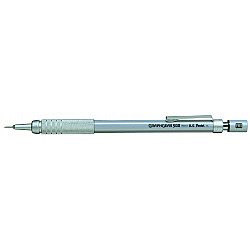 Pentel Graphgear 500 Mechanical Pencil - 0.5 mm - Silver