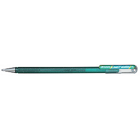 Pentel Hybrid Dual Metallic Shimmering Gel Pen - 1.0 mm - Groen/Metallic Blauw