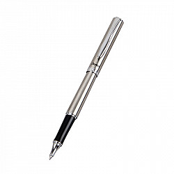 Pentel K600 Sterling Energel Luxe Gel Pen - Silver