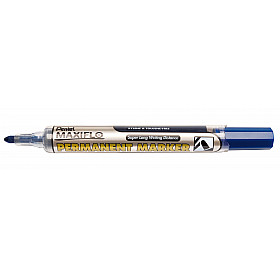 Pentel Maxiflo NLF50 Permanent Marker - Ronde Punt - 1.5 mm - Blauw
