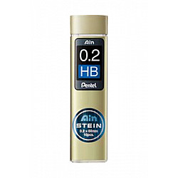 Pentel Ain STEIN C272-HB Silica Enhanced Pencil Lead - 20 pcs - 0.2 mm - HB