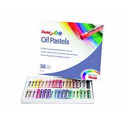 Pentel Oil Pastels - Set of 36