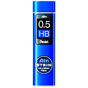 Pentel Ain STEIN C275-HB Silicium Vulpotlood vulling - Etui van 40 - 0.5 mm - HB
