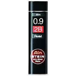 Pentel Ain STEIN C279-2B Silica Enhanced Pencil Lead - 36 pcs - 0.9 mm - 2B