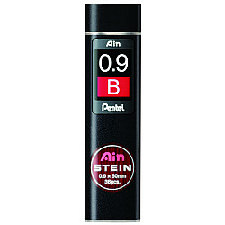 Pentel Ain STEIN C279-B Silica Enhanced Pencil Lead - 36 pcs - 0.9 mm - B