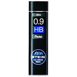 Pentel Ain STEIN C279-HB Silica Enhanced Pencil Lead - 36 pcs - 0.9 mm - HB