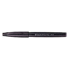 Pentel Touch Brush Sign Pen SES15C - Zwart