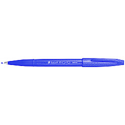 Pentel Touch Brush Sign Pen SES15C - Blauw