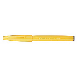 Pentel Touch Brush Sign Pen SES15C - Geel
