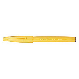 Pentel Touch Brush Sign Pen SES15C - Geel