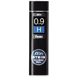 Pentel Ain STEIN C279-H Silica Enhanced Pencil Lead - 36 pcs - 0.9 mm - H