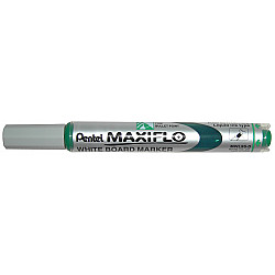 Pentel Maxiflo Whiteboard Marker - Bullet - Fine - Green