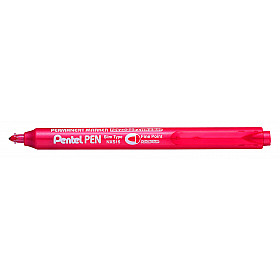 Pentel NXS15 Retractable Marker - Fijn - Rood