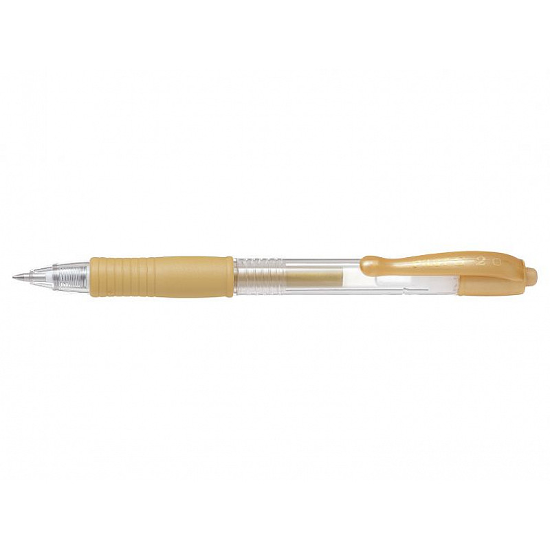 Pilot G2 Metallic Gold Gel, Gold Ink Pen 34416