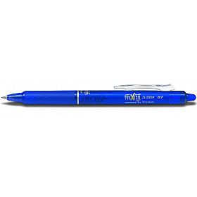 Pilot Frixion Clicker 07 Uitwisbare Pen - Medium - Blauw