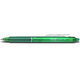 Pilot Frixion Clicker 07 Uitwisbare Pen - Medium - Groen