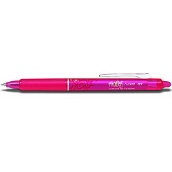 Pilot Frixion Clicker 07 Erasable Pen - Medium - Pink