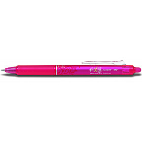 Pilot Frixion Clicker 07 Uitwisbare Pen - Medium - Roze