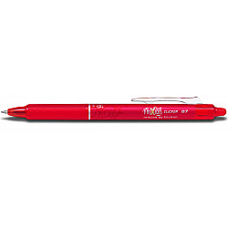 Pilot Frixion Clicker 07 Uitwisbare Pen - Medium - Rood