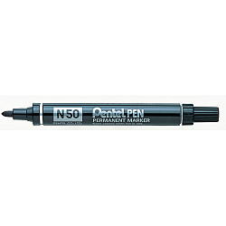 Pentel N50 Marker - Rond - Zwart