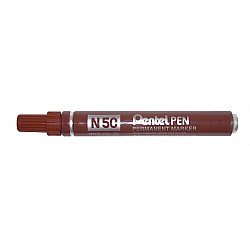 Pentel N50 Marker - Rond - Bruin